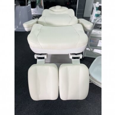 Professional electric podiatric chair - bed-lounger for pedicure procedures AZZURRO 870S PEDI, white (3 MOTORS) 13