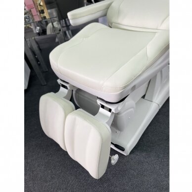 Professional electric podiatric chair - bed-lounger for pedicure procedures AZZURRO 870S PEDI, white (3 MOTORS) 18