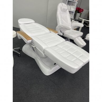 Professional electric pedicure chair LUX, white (3 motors) 17