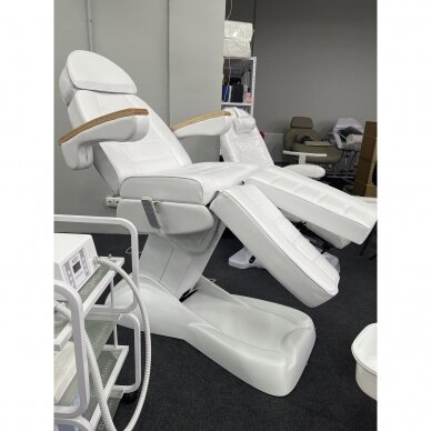 Professional electric pedicure chair LUX, white (3 motors) 20