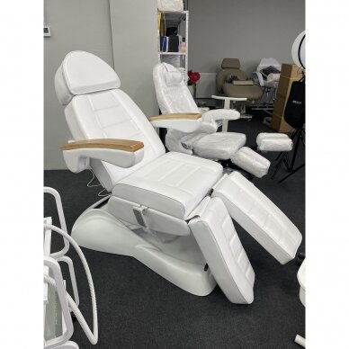 Professional electric pedicure chair LUX, white (3 motors) 14