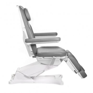 Professional electric podiatry chair for pedicure procedures MODENA PEDI BD-8294, 2 motors, gray color 3