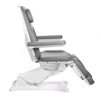 Profesionali elektrinė podologinė kėdė pedikiūro procedūroms MODENA PEDI BD-8294, 2 variklių, pilkos spalvos 3