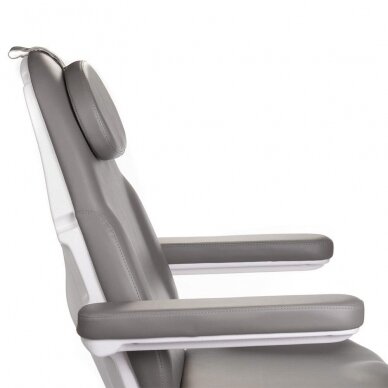 Profesionali elektrinė podologinė kėdė pedikiūro procedūroms MODENA PEDI BD-8294, 2 variklių, pilkos spalvos 5