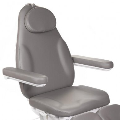 Profesionali elektrinė podologinė kėdė pedikiūro procedūroms MODENA PEDI BD-8294, 2 variklių, pilkos spalvos 8