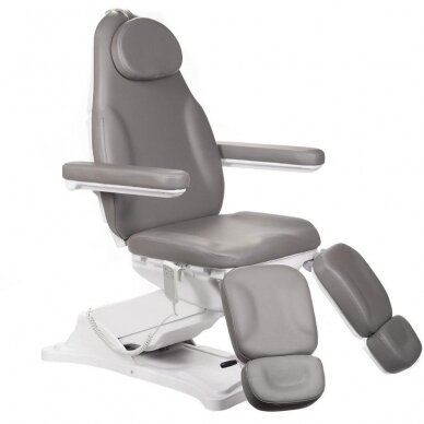 Profesionali elektrinė podologinė kėdė pedikiūro procedūroms MODENA PEDI BD-8294, 2 variklių, pilkos spalvos 9
