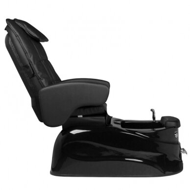 Profesionali elektrinė podologinė kėdė pedikiūro procedūroms su masažo funkcija AS-122, juoda 8