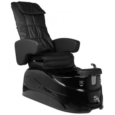 Profesionali elektrinė podologinė kėdė pedikiūro procedūroms su masažo funkcija AS-122, juoda 9
