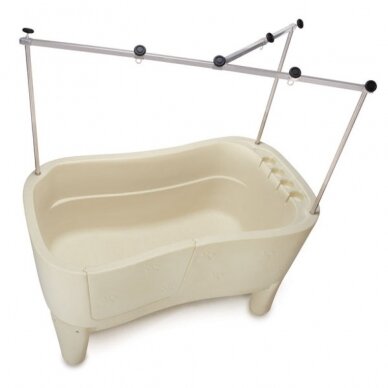 Professional animal washing tub Blovi Ecru, sand color 1