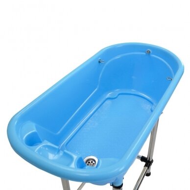 Professional animal washing tub Blovi Pet Bath Tub, blue color 7