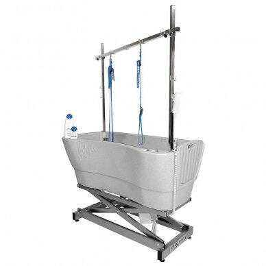 Professional animal washing tub Vivog is electrically controlled