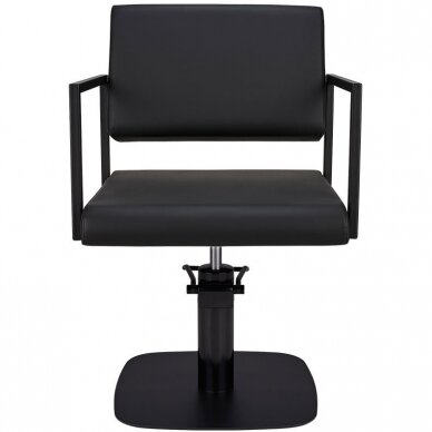 Professional barber chair BLACK LOFT BLACK SQUARE  2