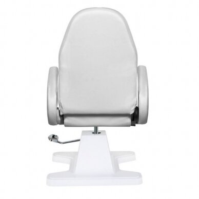 Professional hydraulic pedicure chair for salons and beauty parlors MOD 112, grey color 5