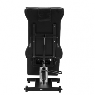 Professional hydraulic tattoo parlor chair-bed PRO INK 612, black color 7