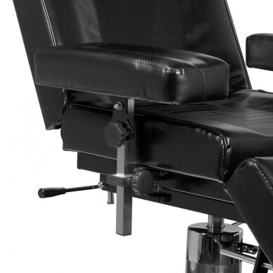 Profesionali hidraulinė tatuiruočių salono kėdė-lova PRO INK 210H 6