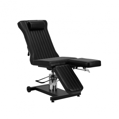 Professional hydraulic tattoo parlor chair-bed PRO INK 611, black color 1