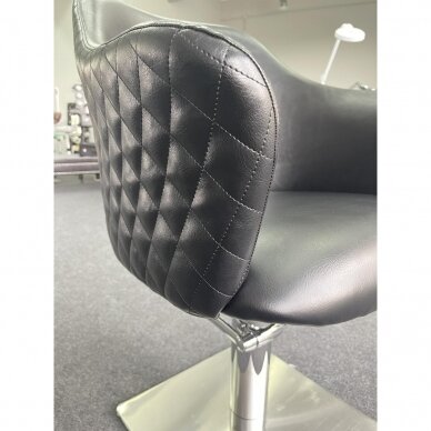 Professional beauty salons haircut chair BLACK ANGEL, black color 4