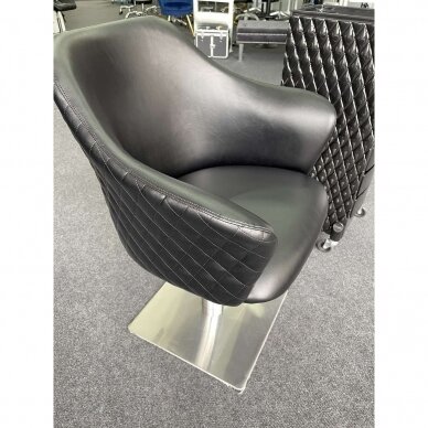 Professional beauty salons haircut chair BLACK ANGEL, black color 5