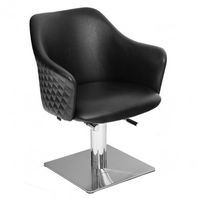 Professional beauty salons haircut chair BLACK ANGEL, black color