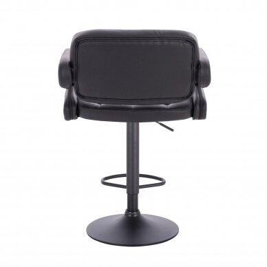 Professional chair for make-up specialists HC8403W, black eco leather  3