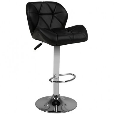 Professional chair for make-up artists M01, black color