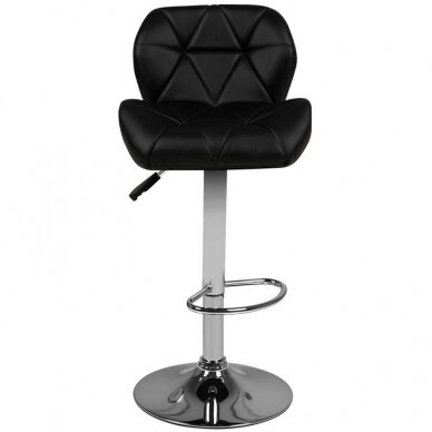 Professional chair for make-up artists M01, black color 4