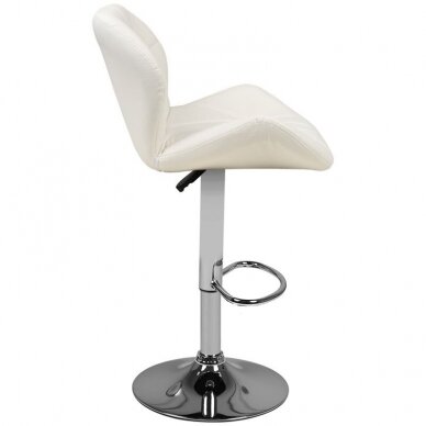 Professional chair for make-up artists M01, white 1