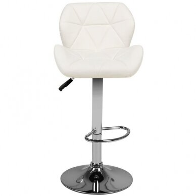 Professional chair for make-up artists M01, white 2