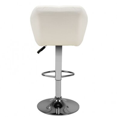 Professional chair for make-up artists M01, white 3