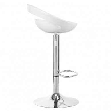 Professional chair for make-up specialists QS-B01, white color 1