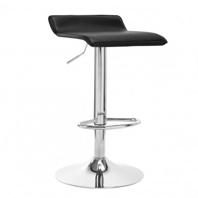 Professional chair for make-up specialists QS-B081, black color