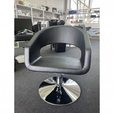 Professional hairdressing chair BH-8821, black color 5