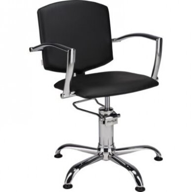 Professional barber chair BLACK PAKO SIMPLE