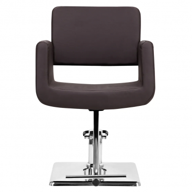 Professional hairdressing chair CUBA/HELSINKI, brown 2