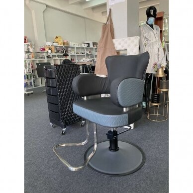 GABBIANO professional hairdressing chair EINDHOVEN, grey 6