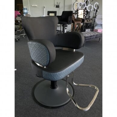 GABBIANO professional hairdressing chair EINDHOVEN, grey 9