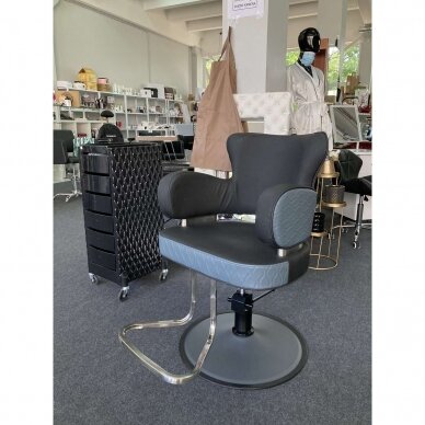 GABBIANO professional hairdressing chair EINDHOVEN, grey 5