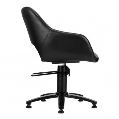 Professional hairdressing chair GABBIANO LIMA, black color 1