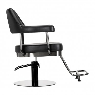 Professional hairdressing chair GABBIANO GRANADA, black color 3