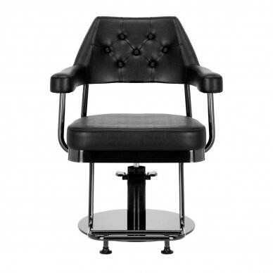 Professional hairdressing chair GABBIANO GRANADA, black color 1