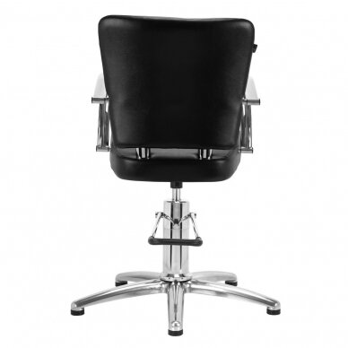 Professional hairdressing chair GABBIANO DALLAS, black color 3