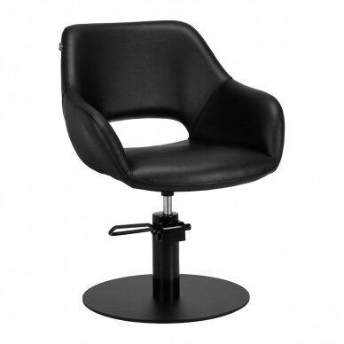 Professional hairdressing chair GABBIANO SEVILLA, black color