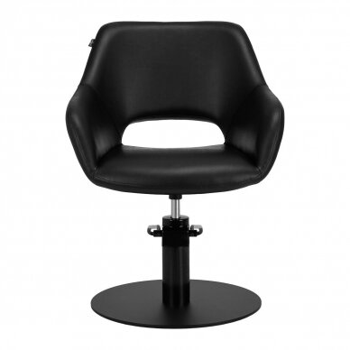 Professional hairdressing chair GABBIANO SEVILLA, black color 2