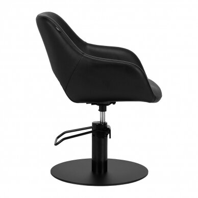 Professional hairdressing chair GABBIANO SEVILLA, black color 1