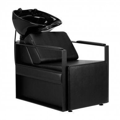 Professional hairdressing sink GABBIANO MODENA, black color