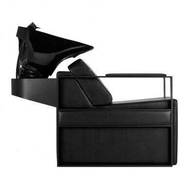 Professional hairdressing sink GABBIANO MODENA, black color 1