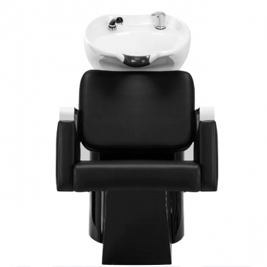 Professional hairdressing sink GABBIANO VILNIUS, black color 2