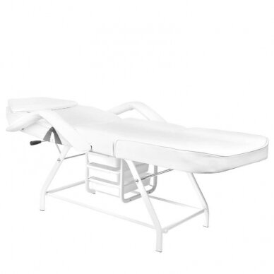 Professional cosmetology bed 557A, white color 2