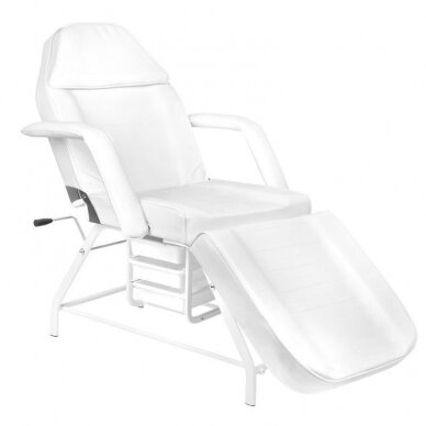 Professional cosmetology bed 557A, white color 3