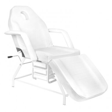 Professional cosmetology bed 557A, white color